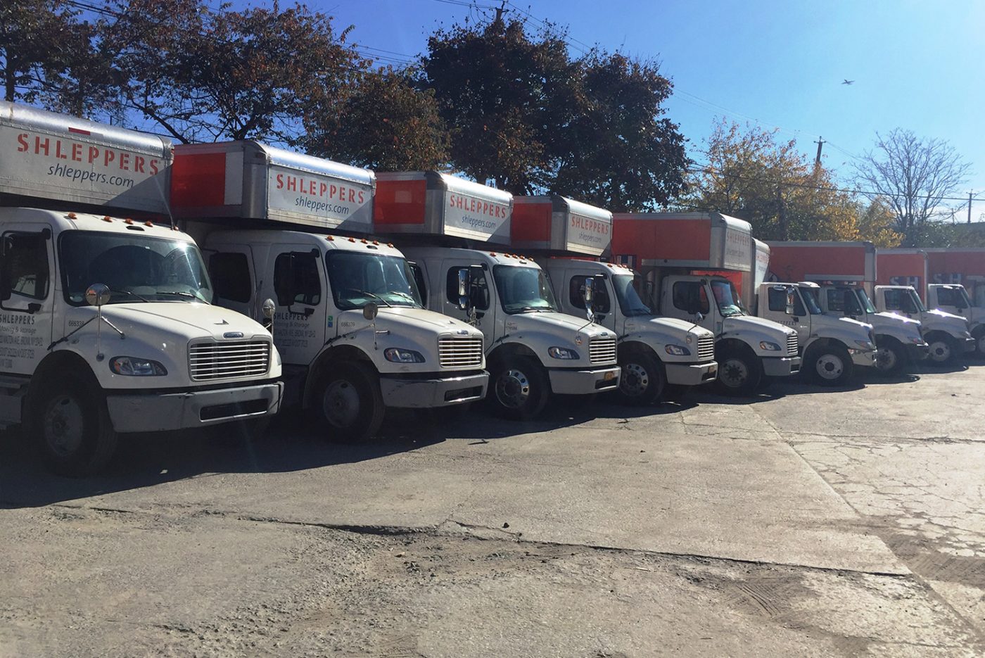 Shleppers moving trucks
