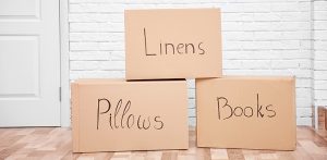 labeled boxes