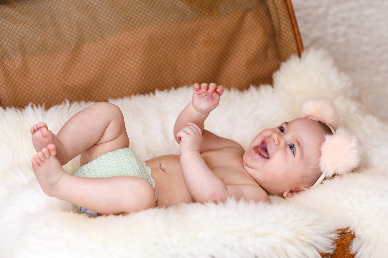 laughing baby
