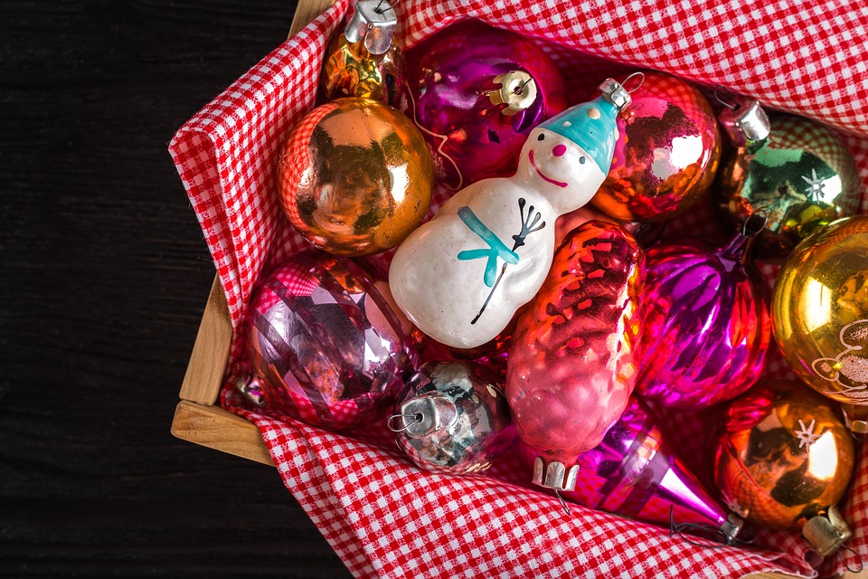 Holiday Decorations in a Box