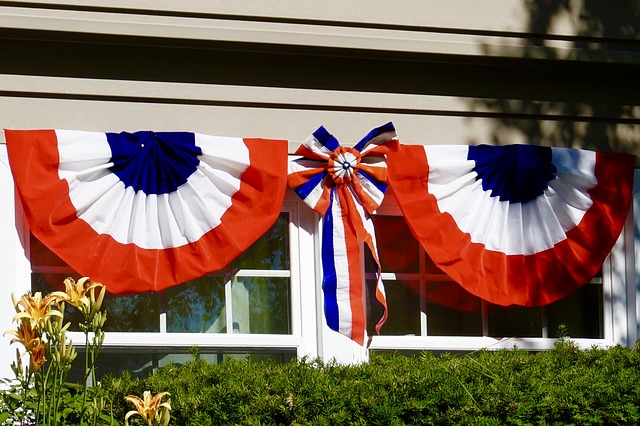 patriotic bunting