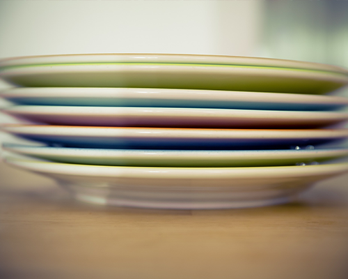 Plate stack