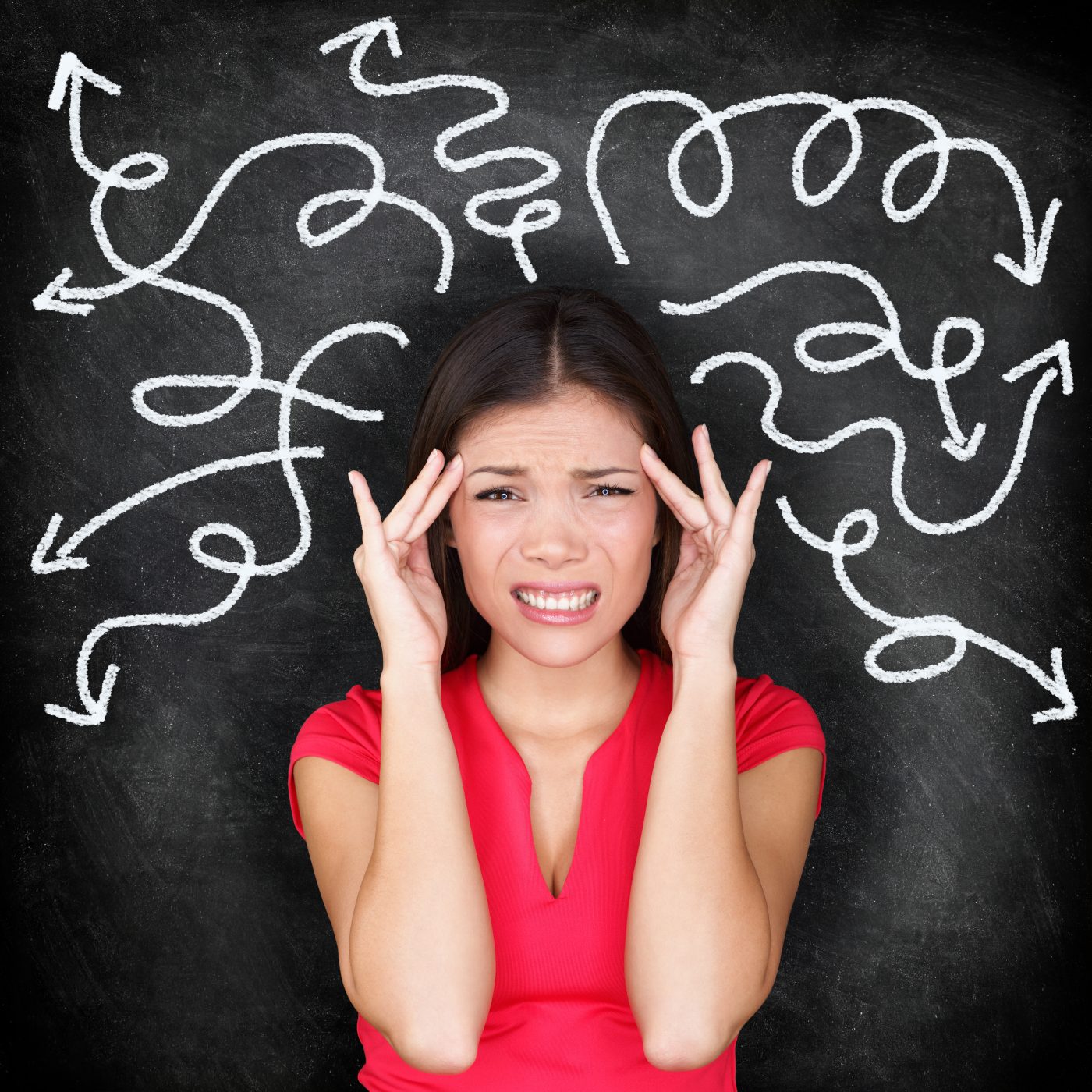 Stressed Woman