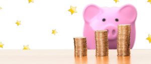 Piggy Bank and Pennies