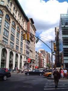 Busy City Streets