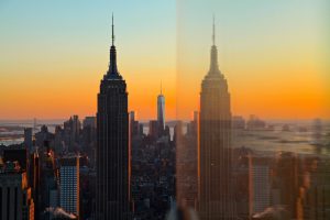empire state building sunset