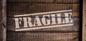 moving fragile package