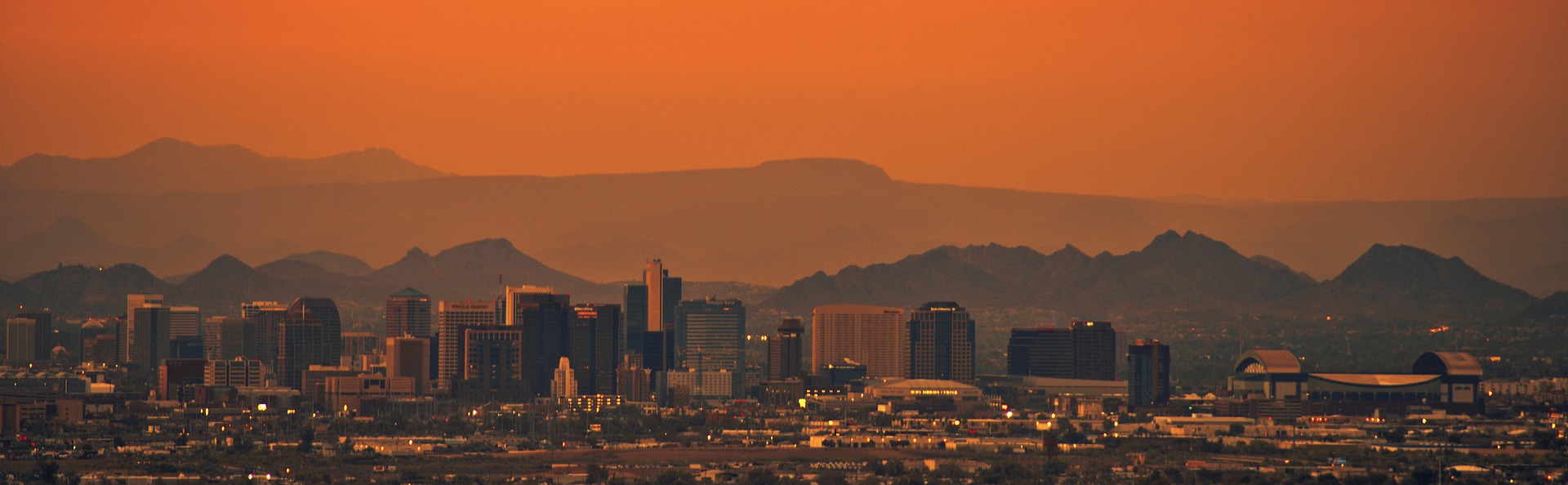 Pheonix Arizona cityscape