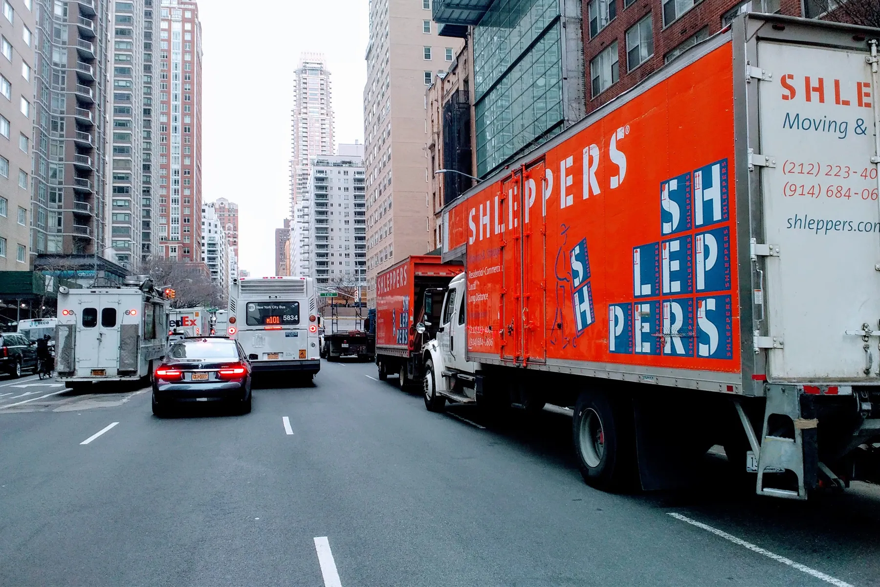 Shleppers Truck and Building Photo