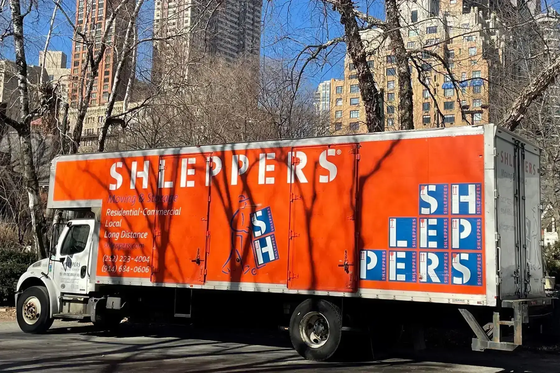 NYC Moving Company Shleppers Truck