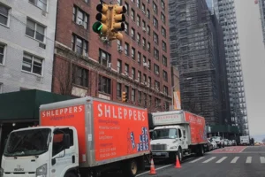 Shleppers truck in new york city